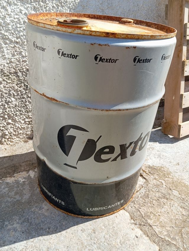 Bidón metálico Texor lubricantes