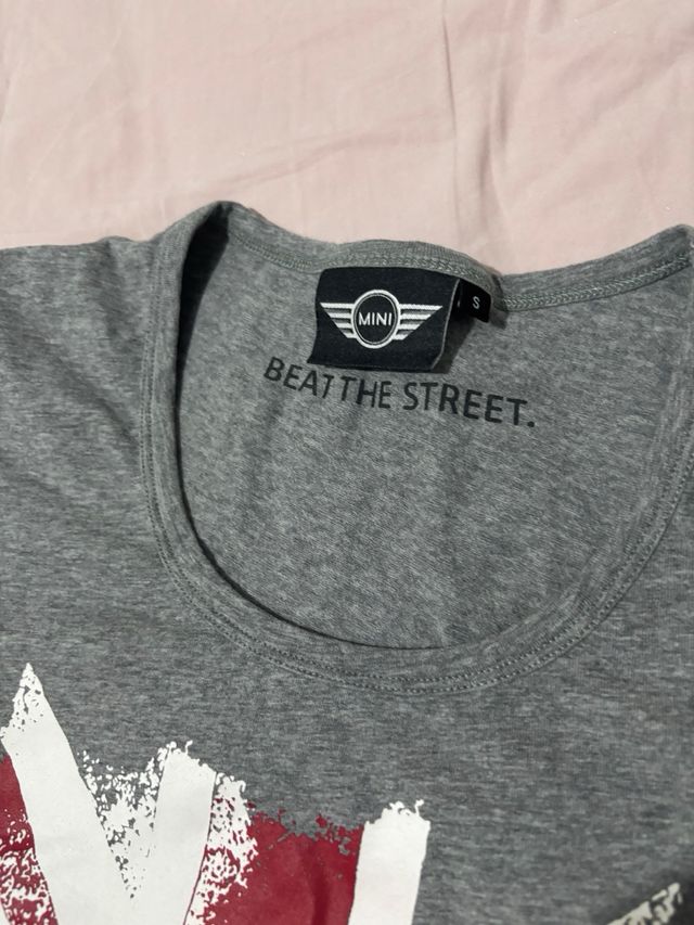 Camiseta Mini Cooper S Gris Roja