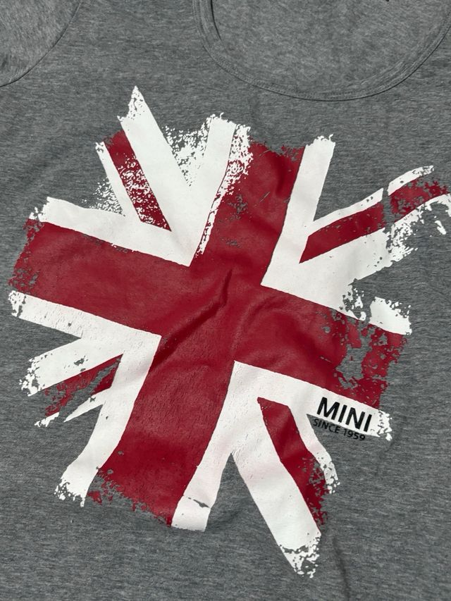 Camiseta Mini Cooper S Gris Roja