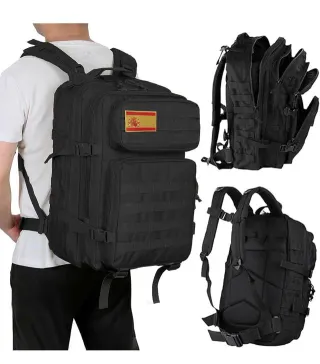 Mochila táctica gris 30L impermeable