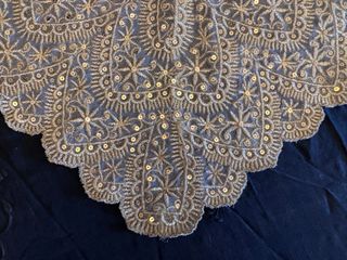 Mantilla bordada oro - Antigua