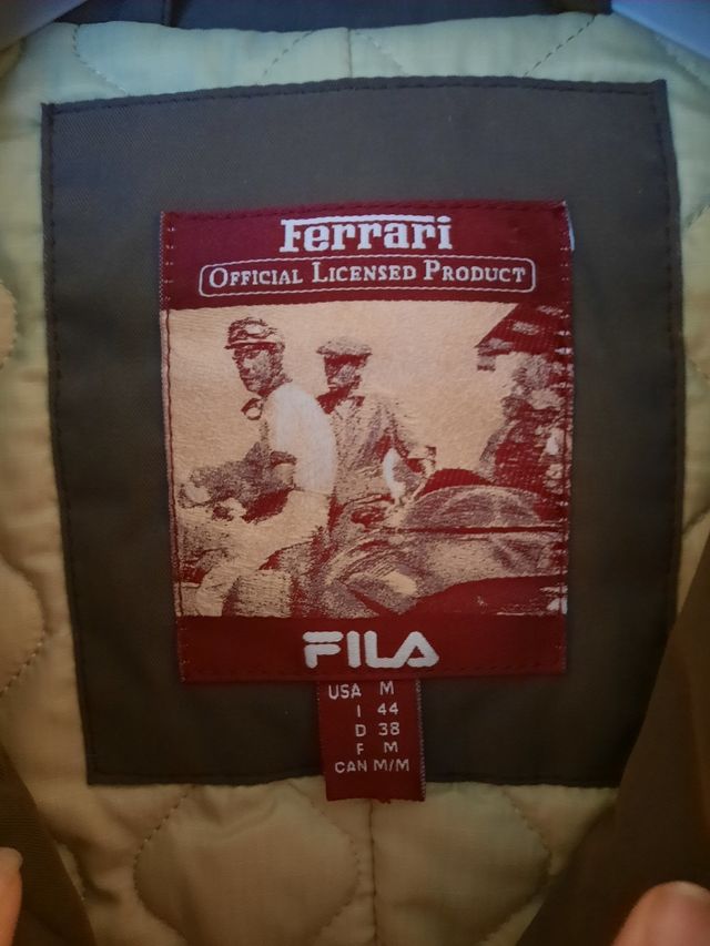 Giubbotto da donna Ferrari x Fila