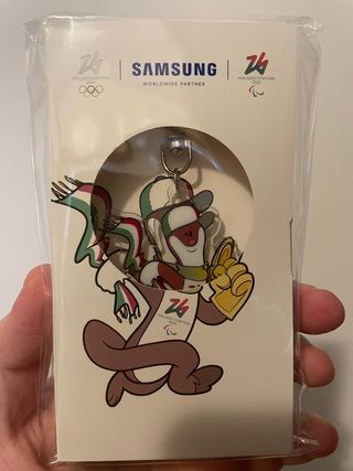 Portachiavi Mascotte Olimpiadi Milano-Cortina 2026
