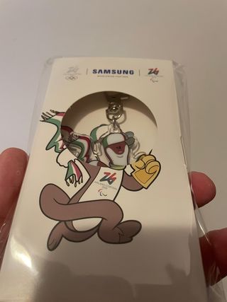 Portachiavi Mascotte Olimpiadi Milano-Cortina 2026