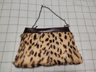 Bolso fiesta leopardo piel