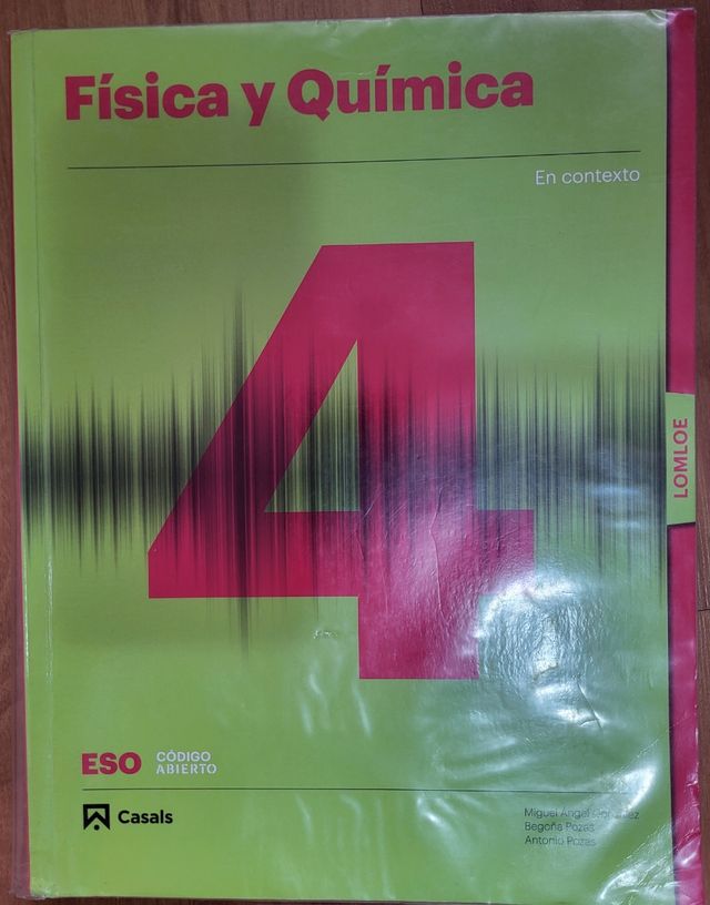 Física y Química 4 ESO LOMLOE.