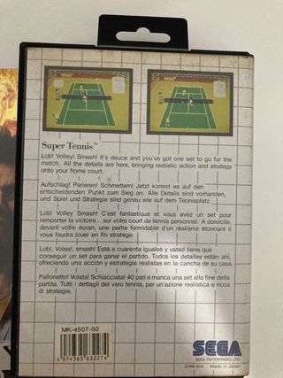 Sega Master System II - Super Tennis