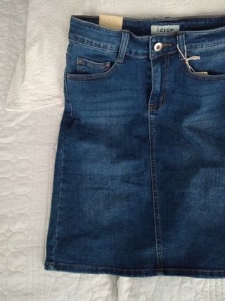 Falda vaquera Losdo - Azul