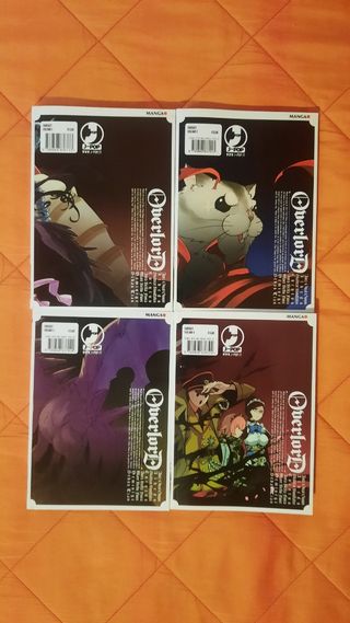 OVERLORD, primi 4 volumi