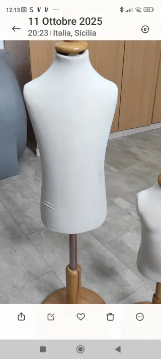 2 Manichini sartoriali vintage