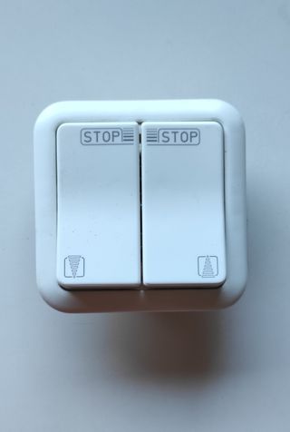 Interruptor doble persiana