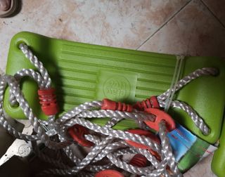 Columpio infantil verde