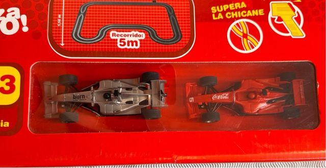 2 Scalextric Compact F-1 5m