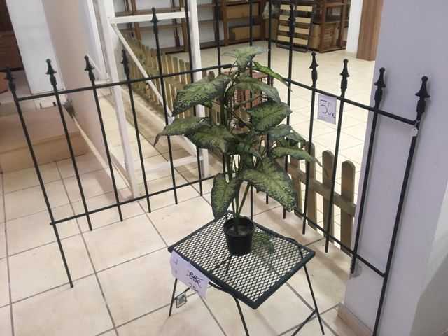 Vallas jardín hierro forjado - 2 uds