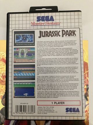 Sega Master System II - Jurassic Park