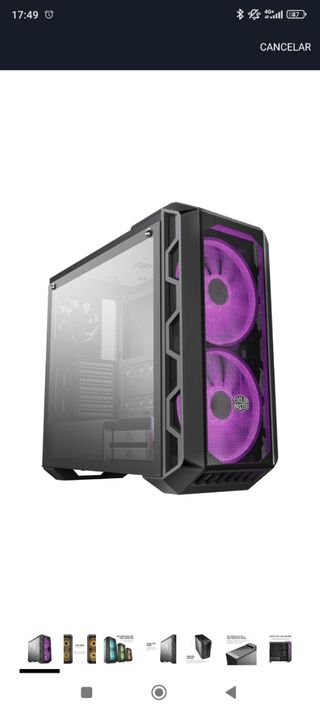 Torre Cooler Master H500 - PC Gaming