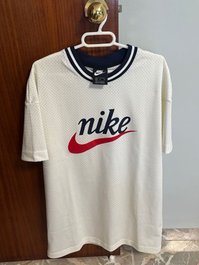 Camiseta Nike Mesh Blanca - Talla M