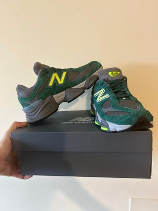  New Balance 9060 Green/Grey Unisex T37 Nuevas