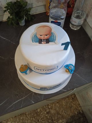 Torta Baby Boss - Antonio - 1 anno