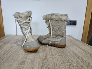 Botas Nieve Quechua beige mujer
