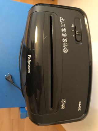 Trituradora Fellowes: trituración cruzada