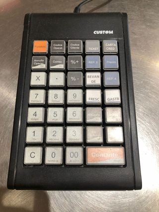 Tastiera Registratore Cassa CUSTOM S35A
