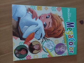 MI PRIMERA LIBRERIA FROZEN M1L y LIBRO DE COLOREAR