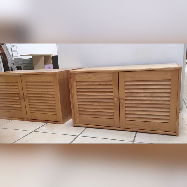 2 Módulos madera maciza pino