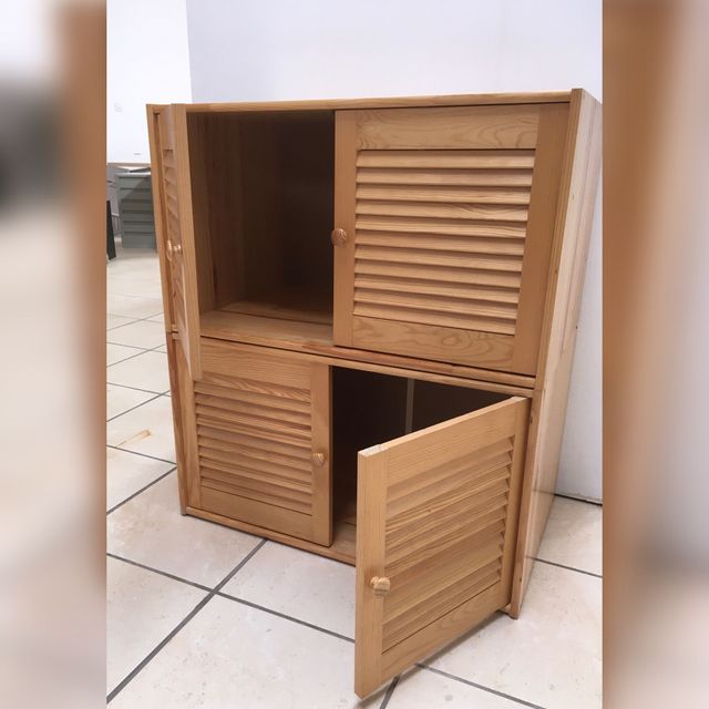 2 Módulos madera maciza pino