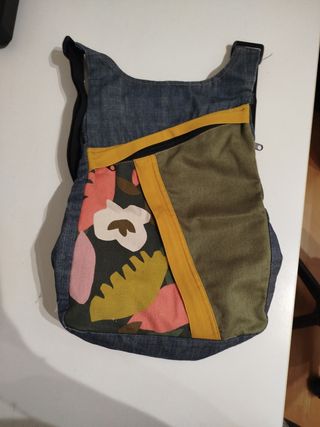 Mochila- Azul y Verde