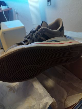 Zapatillas Adidas Adicourt Stripes Gris/Azul Marin