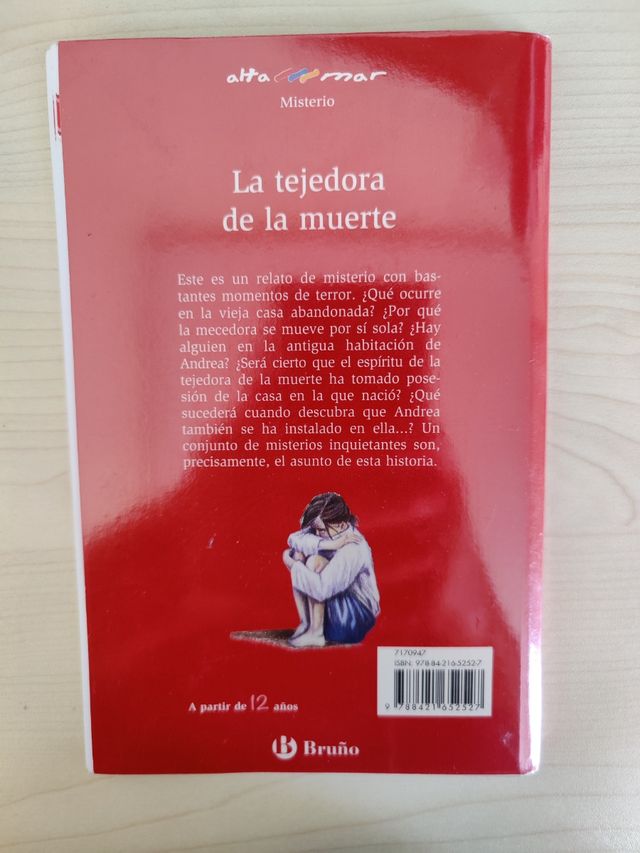 LIBRO "LA TEJEDORA DE LA MUERTE"