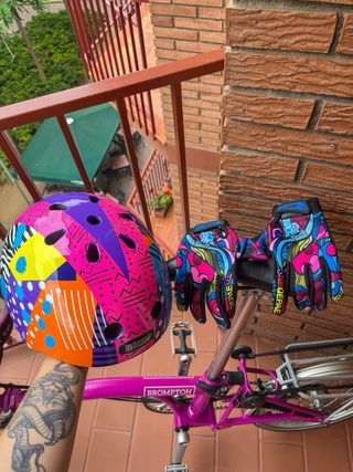 Brompton M6L Berry Crush + Kit Elettrico 11Ah