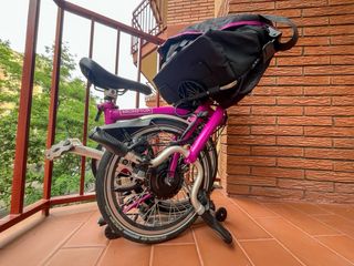 Brompton M6L Berry Crush + Kit Elettrico 11Ah