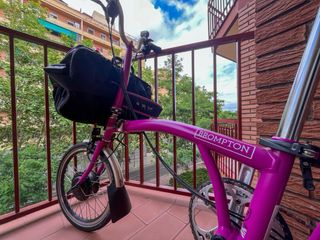 Brompton M6L Berry Crush + Kit Elettrico 11Ah