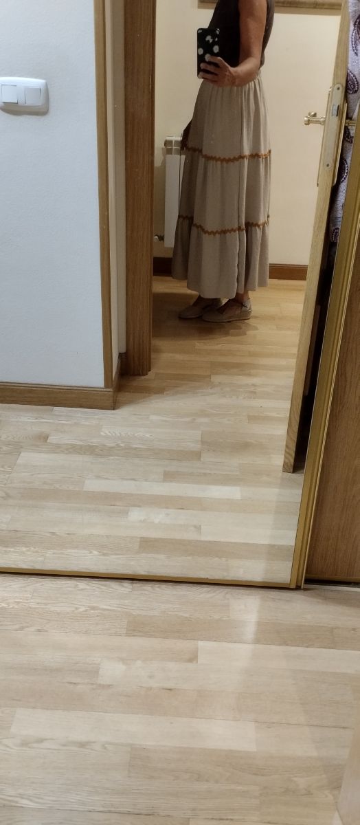 Falda larga de verano