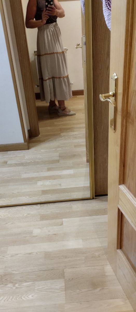 Falda larga de verano