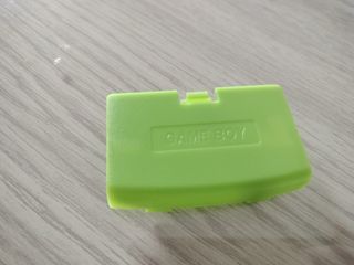Tapa pilas Game Boy Advance Verde