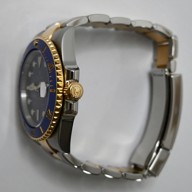 Rolex Submariner 40mm: Acero y oro, esfera azul