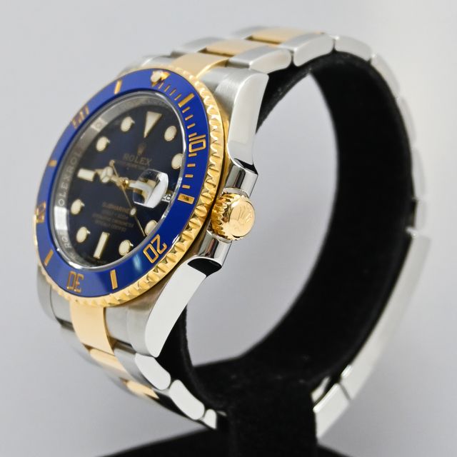 Rolex Submariner 40mm: Acero y oro, esfera azul