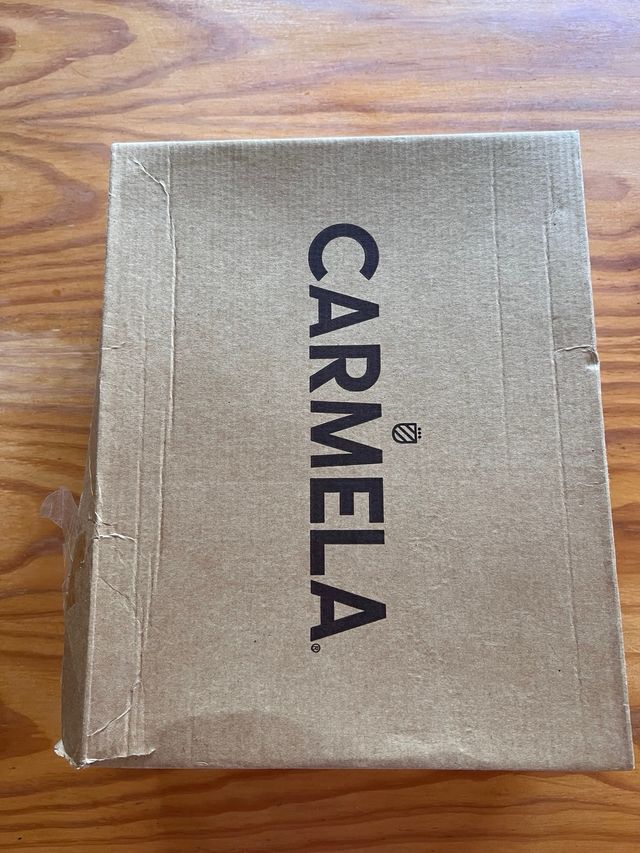 Sandalias Carmela negras tacón