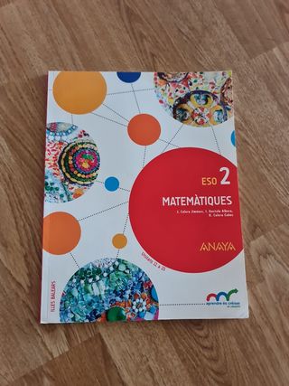 Matemàtiques 2 ESO   anaya