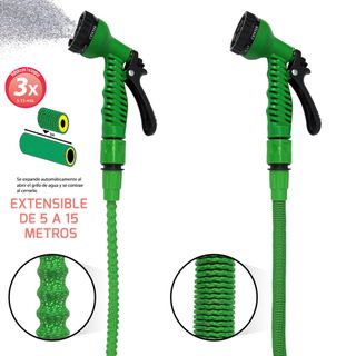Manguera extensible 10-30m + pistola