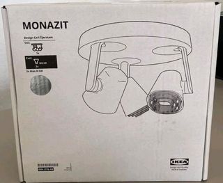 Lampada IKEA Monazit 3 luci