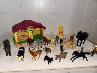 Animales, muñecos y accesorios de granja