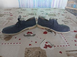 Zapatos de lona azul marino