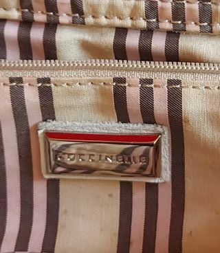 Shopping bag Coccinelle originale in pelle bianca