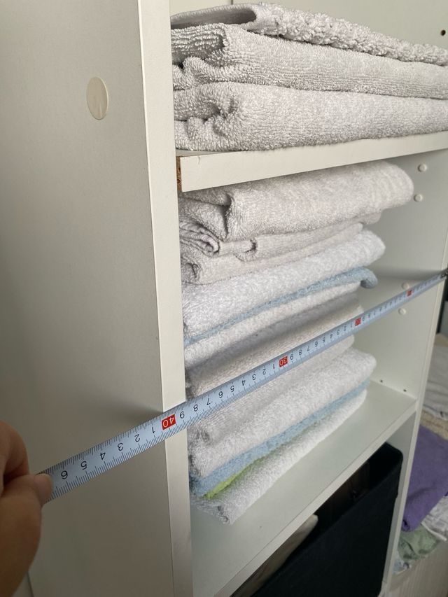 Estantería blanca - 5 baldas