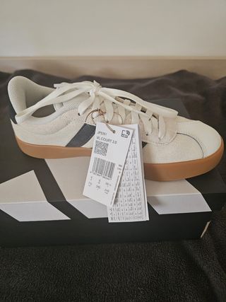 Zapatillas Adidas VL Court beige