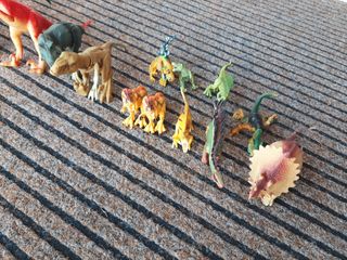 14 Dinosauri varie dimensioni